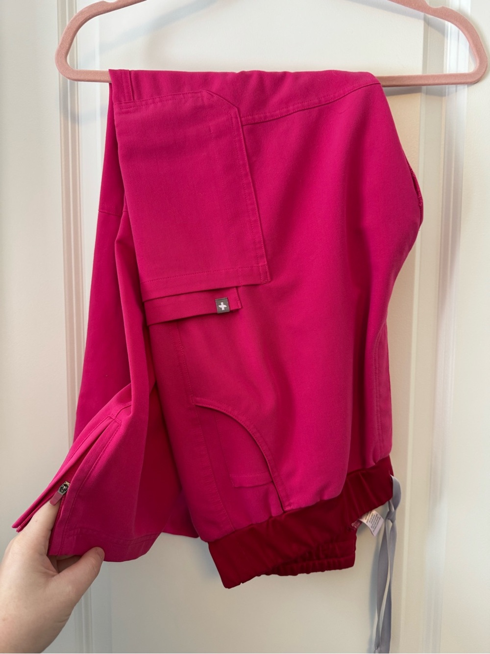 Figs Women's Shocking Pink Remix Yola